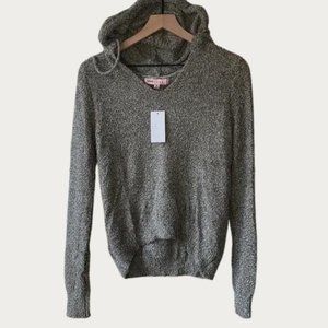 Crave Fame Hooded Sweater Gray